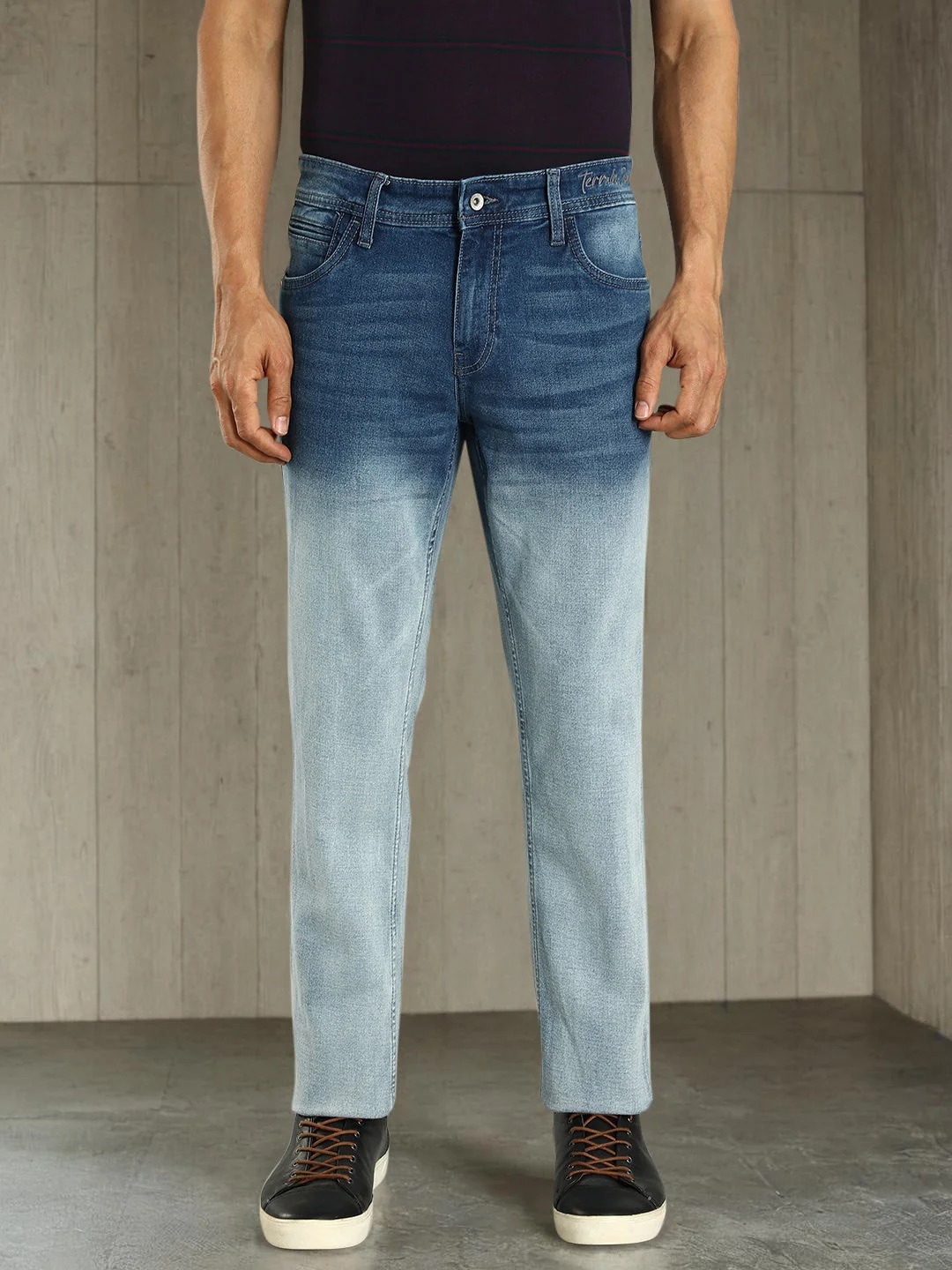 Indian Terrain Men Blue Jeans